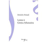 Lettres À Génica Athanasiou