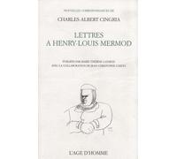 Lettres à Henry-Louis Mermod