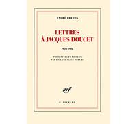 Lettres à Jacques Doucet: (1920-1926)