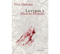 Lettres à Marcel Mariën - Guy Debord - Librairie De La Nerthe - broché - Anthologie