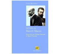 Lettres À Marcel Mauss