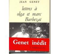 Lettres À Olga Et Marc Barbezat