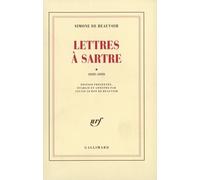 Lettres à Sartre (Tome 1-1930-1939)