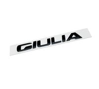 Lettres Autocollant pour Alfa Romeo Giulia 2016 2017 2018 2019 2020 2021,Emblème Logo Coffre Arrière Insigne Badge Stickers hayon arrière Garde-Boue Côté Voiture ABS Décoration Voiture Accessoires