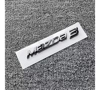 Lettres Autocollant pour Mazda 3 Mazda 6 2018 2017 2016 2015 2014 2013,Emblème Logo Coffre Arrière Insigne Badge Stickers hayon arrière Garde-Boue Côté Voiture ABS Décoration Voiture Accessoires