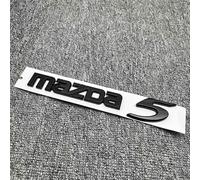 Lettres Autocollant pour Mazda 5 2010 2011 2012 2013 2014 2015 2016 2017,Emblème Logo Coffre Arrière Insigne Badge Stickers hayon arrière Garde-Boue Côté Voiture ABS Décoration Voiture Accessoires
