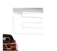 Lettres autocollantes - Emblèmes et badges de voiture - Lettre 3D - Imperméable et résistant à la lumière - Pour pare-chocs de voiture - Design 3D unique - Autocollant alphabet pour voiture - Fah