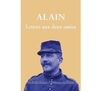 Lettres aux deux amies Alain (Auteur), Emmanuel Blondel (Edité par), Maurice Savin (Auteur)