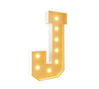Lettres chapiteau lettre lumineuse LED d'anniversaire(Letter J,120cm(4FT))