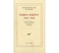 Lettres croisées Jean Tardieu (Auteur), Roger Martin Du Gard (Auteur), Claude Debon (Edité par)