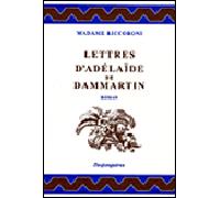 Lettres d'adelaide de dammartin - Marie-Jeanne Riccoboni - Desjonqueres - broché - Lettres