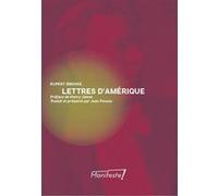 Lettres d'Amérique Rupert Brooke (Auteur), Henry James (Préface), Jean Pavans (Préface)