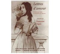 Lettres d'amour - De George Sand et d'Alfred de Musset - George Sand - Hermann - Livre