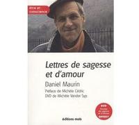 Daniel Maurin – Lettres d'amour et de sagesse (+ DVD gratuit) – Livre CD