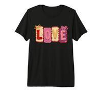 Lettres d'amour pour la Saint-Valentin T-Shirt Haut de Gamme