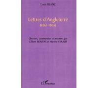 Lettres D'angleterre (1861-1865)