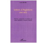 Lettres D'angleterre (1861-1865)