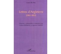 Lettres d'angleterre (1861-1865) - Louis Blanc - L'harmattan - broché - Lettres