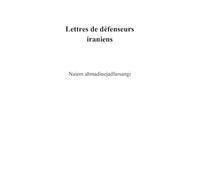 Lettres de défenseurs iraniens