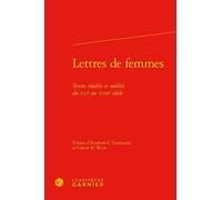 Lettres De Femmes - Textes Inédits Et Oubliés Du Xvie Au Xviiie Siècle