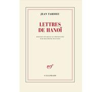 Jean Tardieu – Lettres de Hanoï – Roman – Broché (Gallimard)
