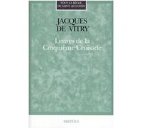 VITRY J DE – Lettres de la cinquième croisade – Etude – Brepols – broché
