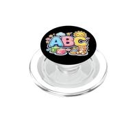 Lettres de l'alphabet ABC pour Enfants préscolaires PopSockets PopGrip pour MagSafe