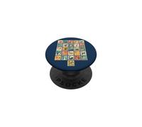 Lettres de l'alphabet en Forme d'animal Mignon pour Enseignant PopSockets PopGrip Adhésif
