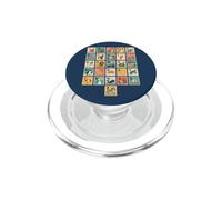 Lettres de l'alphabet en Forme d'animal Mignon pour Enseignant PopSockets PopGrip pour MagSafe