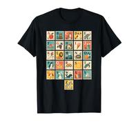 Lettres de l'alphabet en Forme d'animal Mignon pour Enseignant T-Shirt