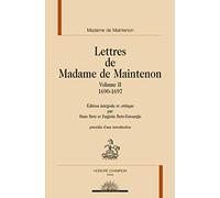 Lettres de Madame de Maintenon : Tome 2, 1690-1697