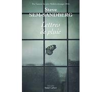 Lettres de pluie