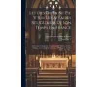 Lettres De Saint Pie V Sur Les Affaires Religieuses De Son Temps En France: Addressées À Charles Ix, À Catherine De Médicis, Au Duc D'anjou, Au Cardin