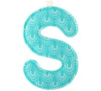 Lettre en tissu à suspendre S (9,5 cm)