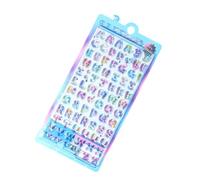 Lettres décoratives Autocollant mural pour chambre d'enfant Puzzle 3D Autocollant d'accentuation de l'apprentissage par le plaisir Autocollant amovible