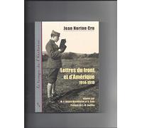 Lettres du front et d'amérique (1914-1919)