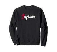 Lettres du Japon dans Une Belle Police Rouge et Blanche Sweatshirt