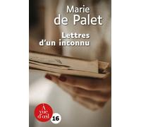 Lettres d'un inconnu Edition en gros caractères - Marie de Palet - A Vue D'oeil - broché - Roman