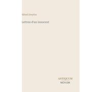 Lettres d'un innocent