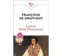 Lettres d'une Péruvienne - Bac 2025 - Françoise De Graffigny - Librio - Poche - Roman