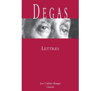 Lettres - Edgar Degas - Grasset - broché - Essai
