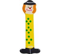 Lettres en bois nom chambre d'enfant - Grande décoration pour la porte - Clowns amusants de A à Z - Hauteur : environ 9 cm - Lettre en bois 7361 (I)