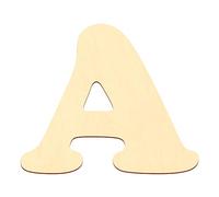 Lettres en contreplaqué - Cooper - Peuplier 3 mm, Bois, großes A, 5 cm