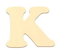 Lettres en contreplaqué - Cooper - Peuplier 3 mm, Bois, großes K, 20 cm