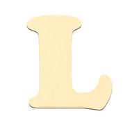 Lettres en contreplaqué - Cooper - Peuplier 3 mm, Bois, großes L, 5 cm