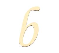 Lettres en contreplaqué - MT25-40 - En peuplier 3 mm , Verre, kleines b, 25 cm