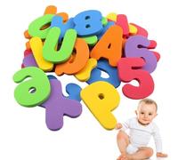Lettres en Mousse De Bain - Ensemble Flottant, Jouets d'apprentissage Colorés | Formes De Nombres Éducatifs, Kit De Jeu d'eau Douce pour Les Tout-Petits, Plaisir De La pour Bébé,