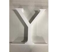Lettres et chiffres en polystyrène (h 50 cm) (Y)