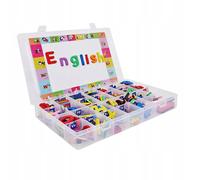 Lettres Et Chiffres Jouets Aimants Pour Réfrigérateur Alphabet Abc Style D'orthographe A
