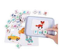 Lettres Et Chiffres Magnétiques En Bois, Jouets, Aimants De Réfrigérateur, Cartes De Mots Alphabet, Jeu D'Orthographe, De Comptage, Apprentissage Des Maths Pour Tout-Petit